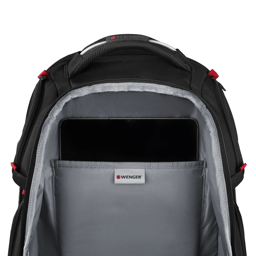 Wenger - Zaino per laptop 29 l 17,3'' con tasca per tablet 12" Lettore One nero