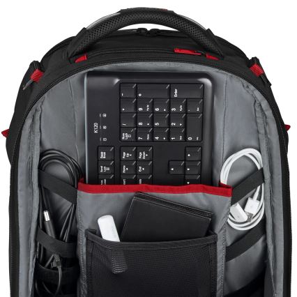 Wenger - Zaino per laptop 29 l 17,3'' con tasca per tablet 12" Lettore One nero