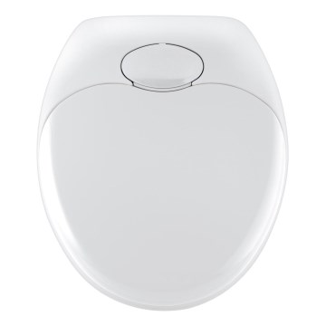 WENKO 110003100-WC Sedile per WC 35,5x38 cm bianco