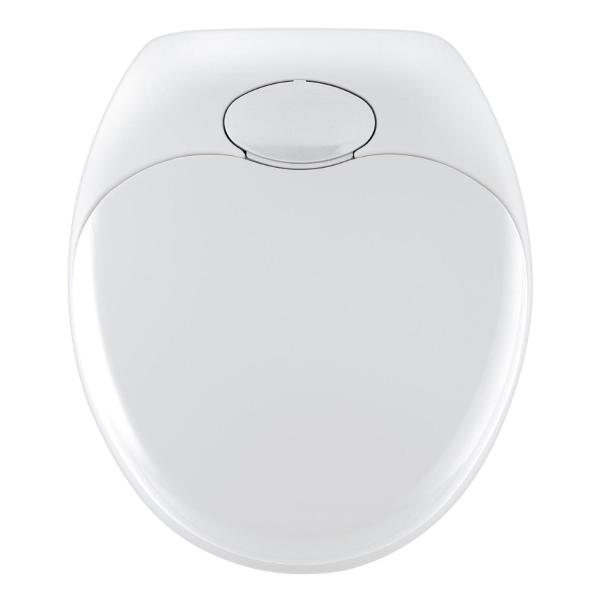 WENKO 110003100-WC Sedile per WC 35,5x38 cm bianco