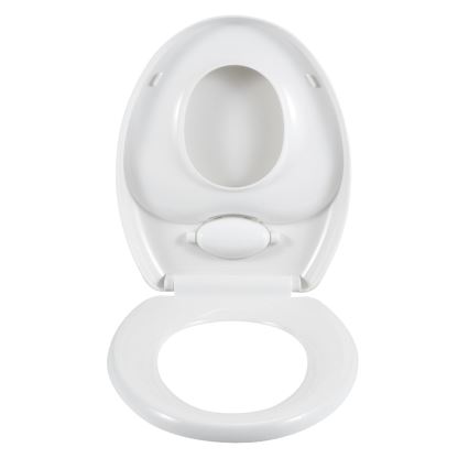 WENKO 110003100-WC Sedile per WC 35,5x38 cm bianco