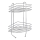 WENKO 15498100 - Mensola angolare EXCLUSIVE 23x30,5 cm cromo lucido