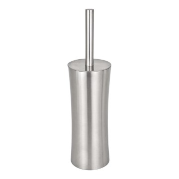 WENKO 16742100 - Scopino WC PIENO 10x37,5 cm acciaio inox/satinato