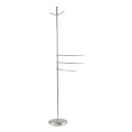 WENKO 16827100 - Appendiabiti ADIAMO 28x170 cm argento