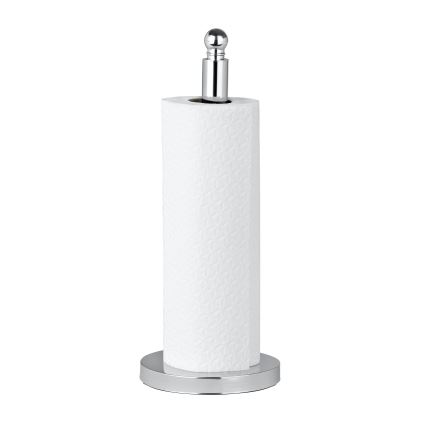 WENKO 16878100 - Portarotolo per carta igienica VITERBO 14x35 cm argento