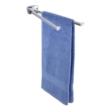 WENKO 17875100 - Porta asciugamani BASIC 42x8 cm acciaio inox/argento