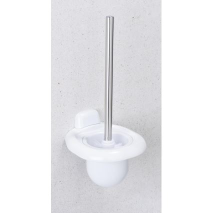 WENKO 17947100 - Scopino WC PURE 15,5x36 cm bianco
