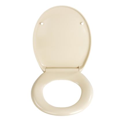 WENKO 18760100-WC sedile OTTANA 37,5x44,5 cm beige/argento