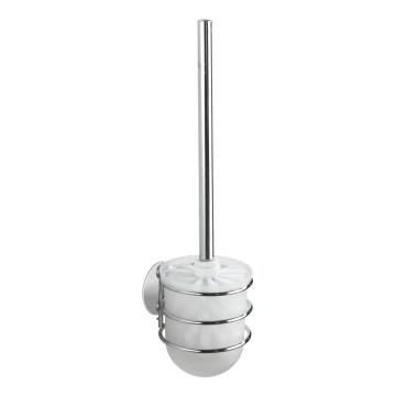 WENKO 18768100-WC set TURBO-LOC rotondo acciaio 10x37,5 cm cromo lucido/bianco