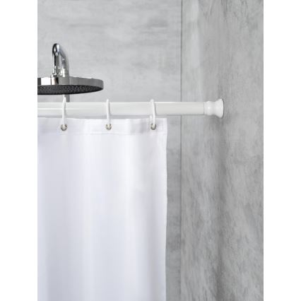WENKO 19206100 - Asta doccia FLEX 110 cm bianca