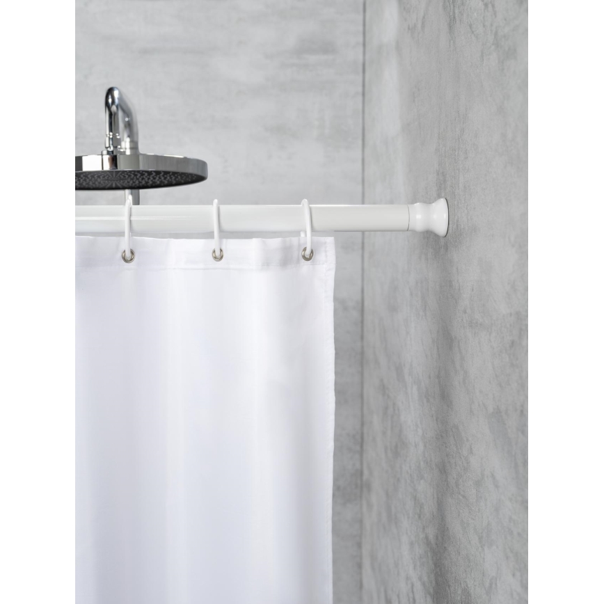 WENKO 19206100 - Asta doccia FLEX 110 cm bianca