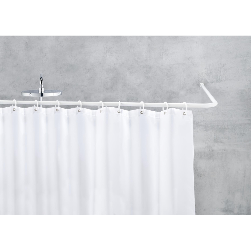 WENKO 19214100 - Asta UNIVERSAL 2x2 cm bianca
