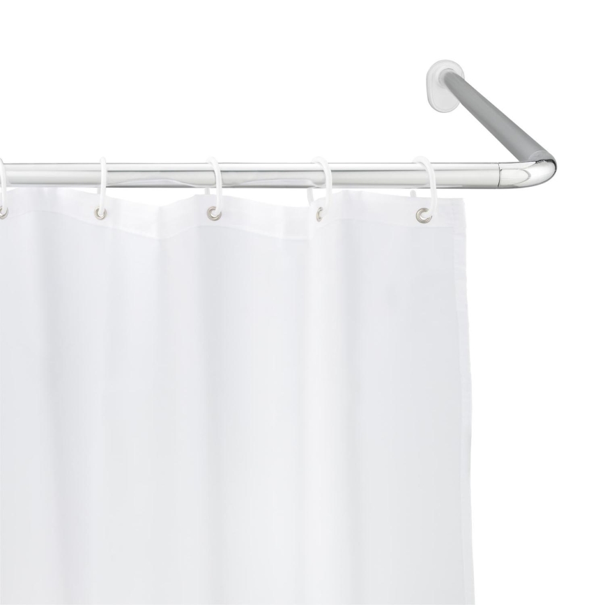 WENKO 19218100 - Asta UNIVERSAL 2,5x2,5 cm cromo/bianco