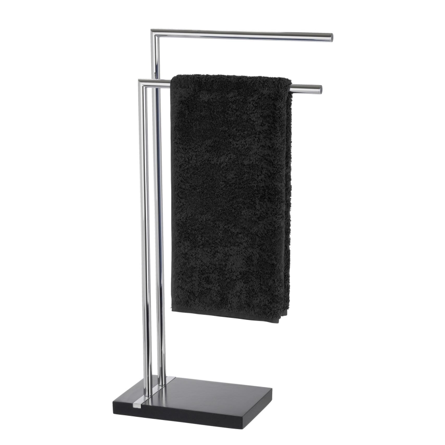 WENKO 20461100 - Porta asciugamani NOBLE 45,5x82 cm cromo/nero
