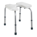 WENKO 206051100-Sgabello SECURA 46x53,5 cm bianco/argento
