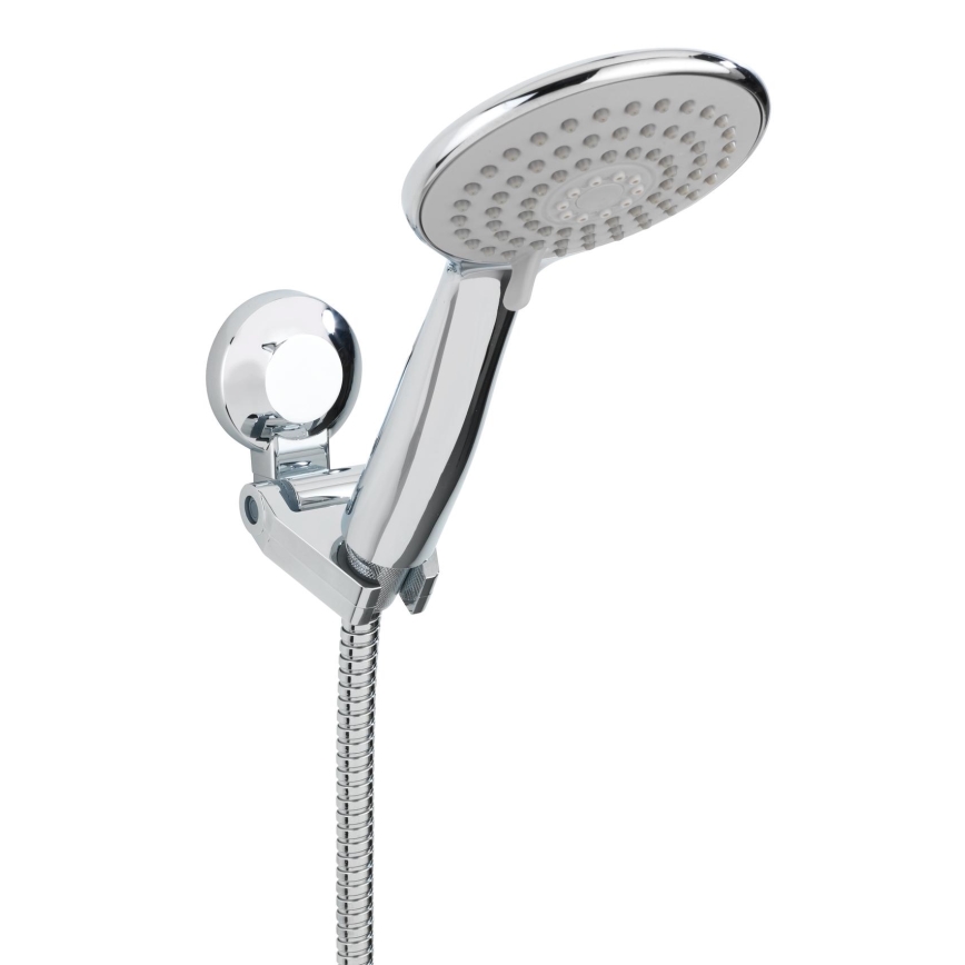WENKO 20619100-Supporto doccia FIORINA 6x9 cm cromo lucido