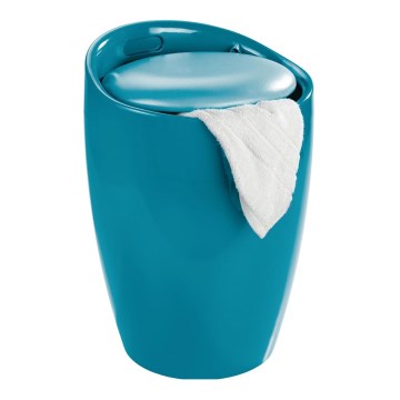 WENKO 20625100 - Sgabello CANDY 36x50,5 cm turchese/nero