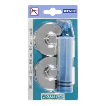 WENKO 20643100 – Adattatore CLA+PREM+STYLE AD VL 6x2,8 cm cromo lucido