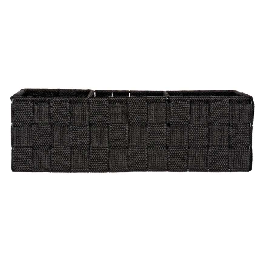 WENKO 20978100 - Organizer ADRIA 32x21 cm nero
