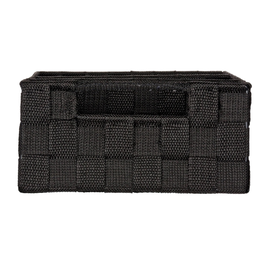 WENKO 20978100 - Organizer ADRIA 32x21 cm nero