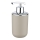 WENKO 21219100 - Dispenser per sapone BRASIL 7,3x16,5 cm beige/cromo lucido