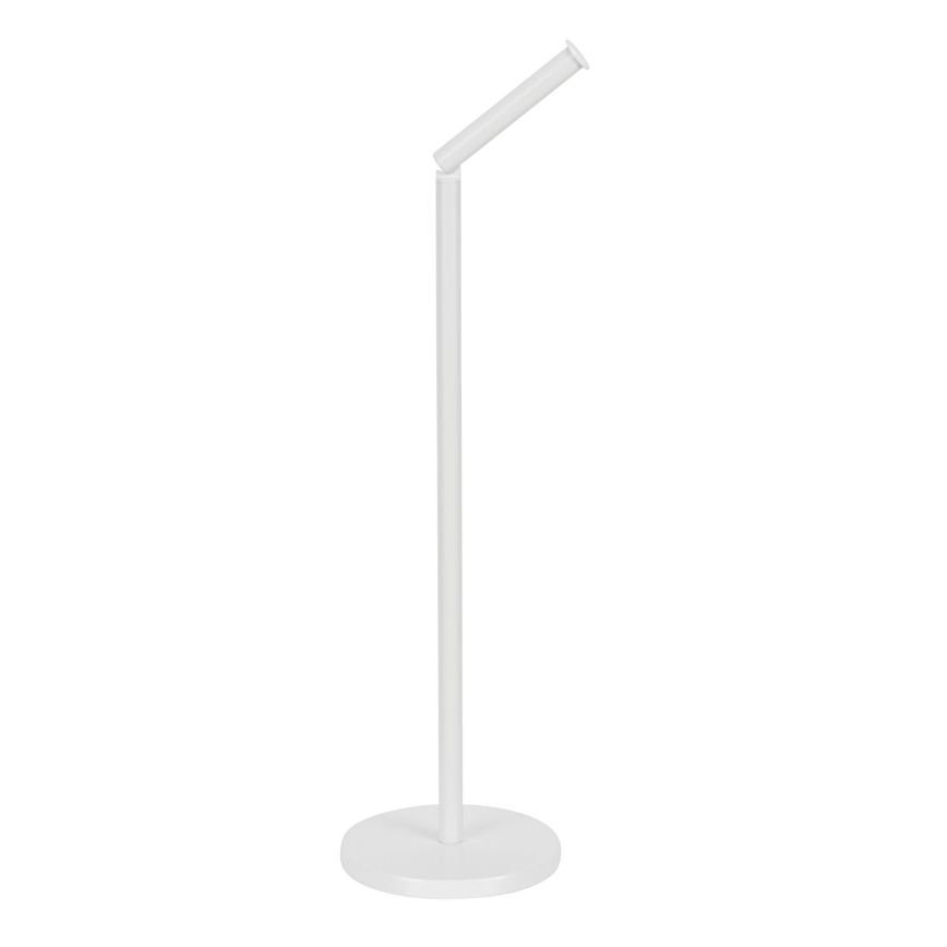 WENKO 21424100 - Porta rotolo per carta igienica 21x55 cm, bianco