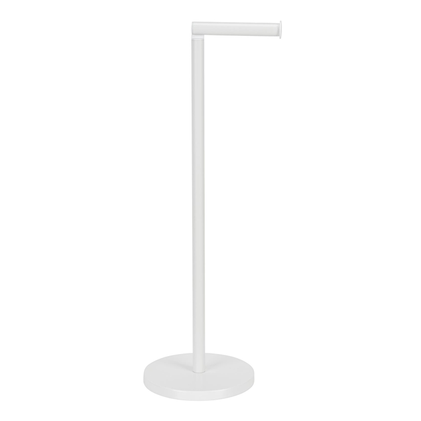 WENKO 21424100 - Porta rotolo per carta igienica 21x55 cm, bianco