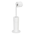 WENKO 21424100 - Portarotolo per carta igienica 21x55 cm bianco