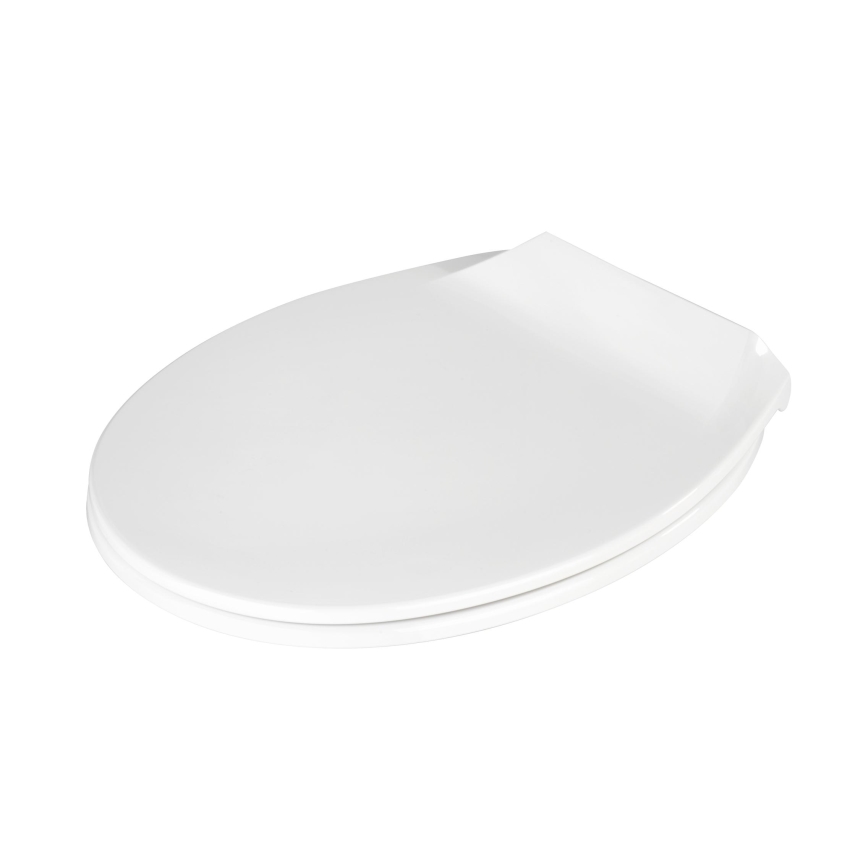 WENKO 21901100-WC Sedile per WC KOS 44x37 cm bianco/argento