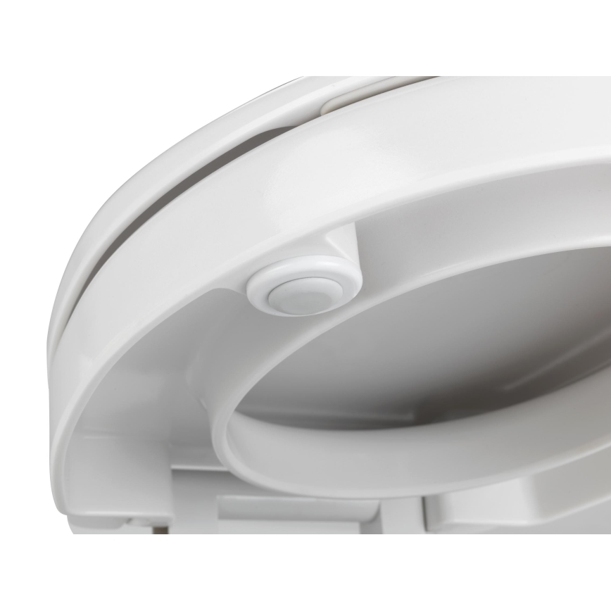 WENKO 21905100-Sedile WC SECURA 37x44 cm bianco/grigio