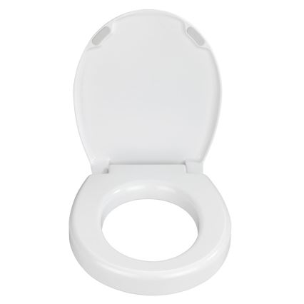 WENKO 21905100-Sedile WC SECURA 37x44 cm bianco/grigio