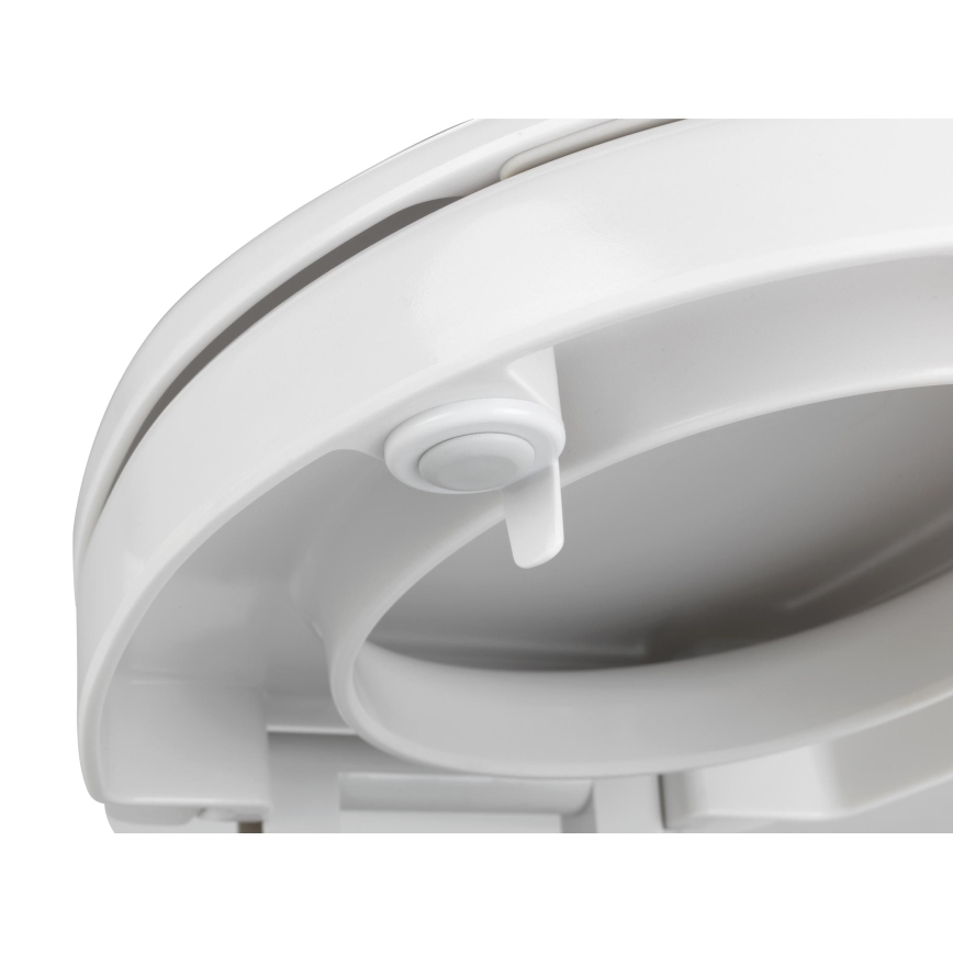WENKO 21905100-Sedile WC SECURA 37x44 cm bianco/grigio