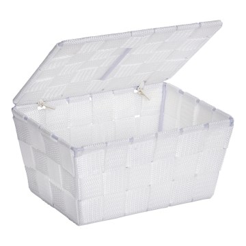 WENKO 22077100 - Cestino ADRIA 19x14 cm bianco