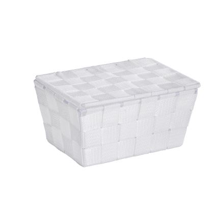 WENKO 22077100 - Cestino ADRIA 19x14 cm bianco