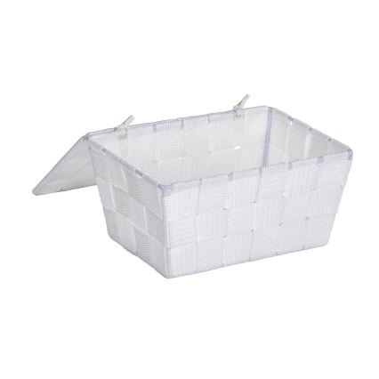 WENKO 22077100 - Cestino ADRIA 19x14 cm bianco