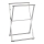 WENKO 22476100 - Porta asciugamani LAVA 53,5x80,5 cm acciaio inox/argento