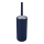 WENKO 22522100 - Scopino WC BRASIL 10x37 cm blu/cromo lucido