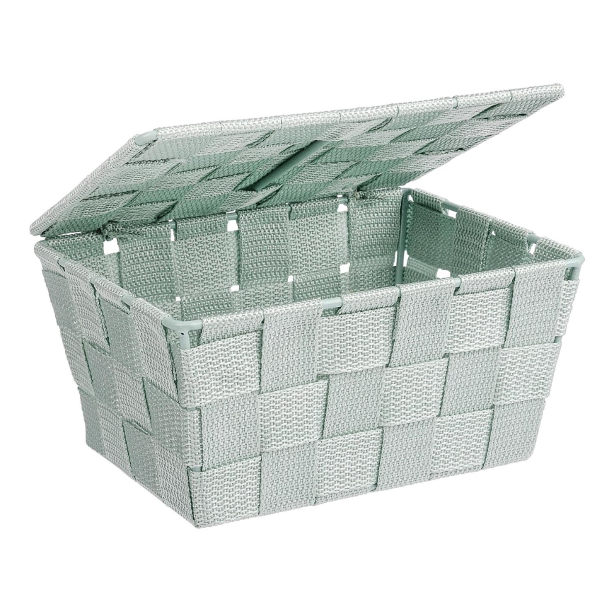 WENKO 22573100 - Cestino ADRIA 19x14 cm verde