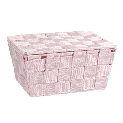 WENKO 22574100 - Cestino ADRIA 19x14 cm rosa