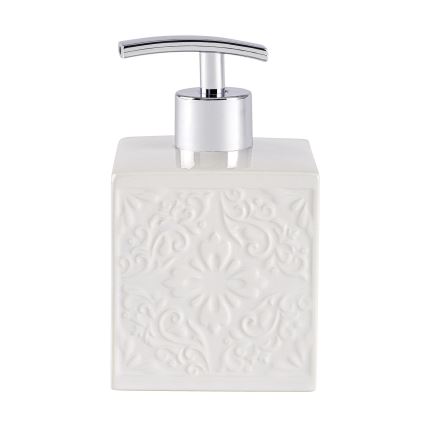 WENKO 22650100 - Dispenser per sapone CORDOBA 500 ml bianco