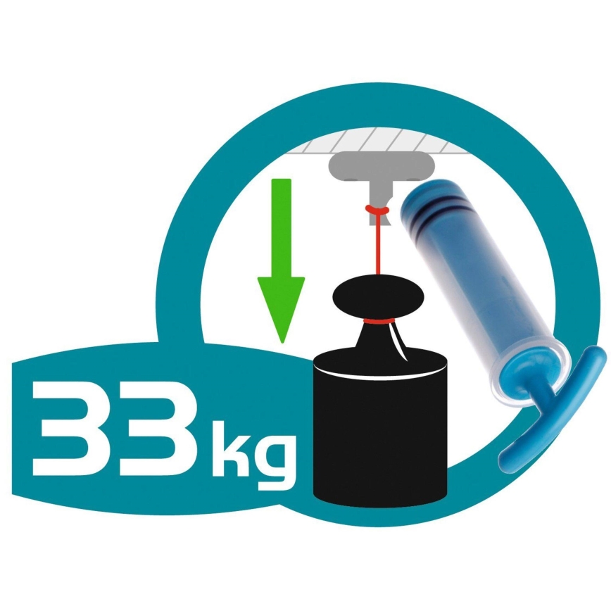 WENKO 22694100-Mensola VACUUM-LOC QUADRO ED 25,5x15 cm argento/cromo lucido/trasparente