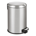 WENKO 22704100 - Cestino LEMAN 30,5x44 cm inox/satinato/nero