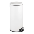 WENKO 22709100 - Cesto LEMAN 30,5x64 cm bianco/nero