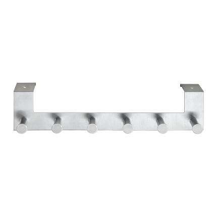 WENKO 22804100-Appendiabiti CELANO 39x11 cm inox/argento