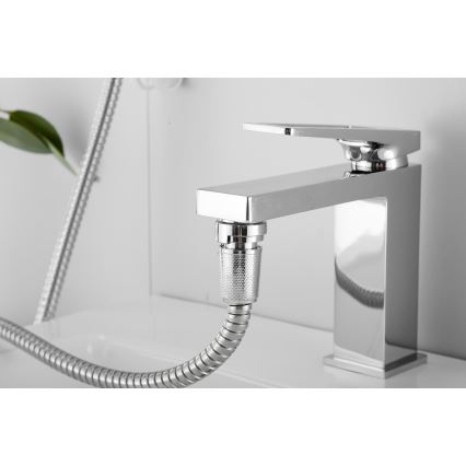 WENKO 22866100 - Doccia UNIVERSAL 170x6,5 cm cromato lucido/argento/grigio