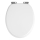 WENKO 22885100-WC Sedile WC URBIO 36x42,5 cm bianco/argento