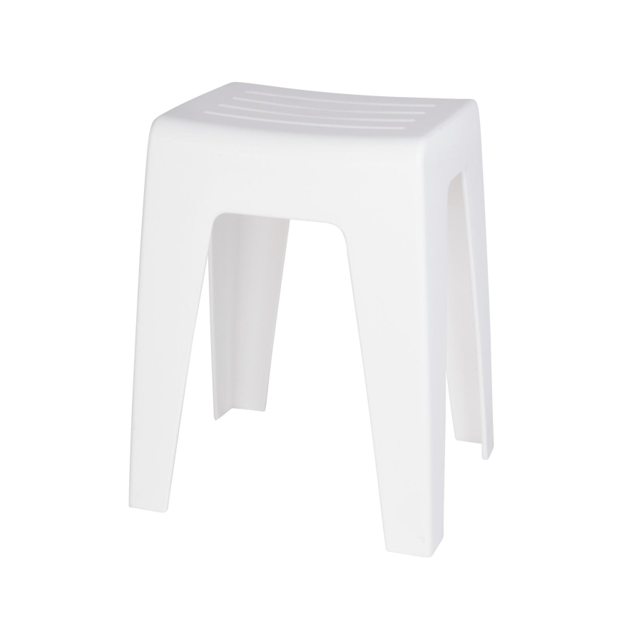 WENKO 22943100 - Sgabello KUMBA 38x47 cm bianco
