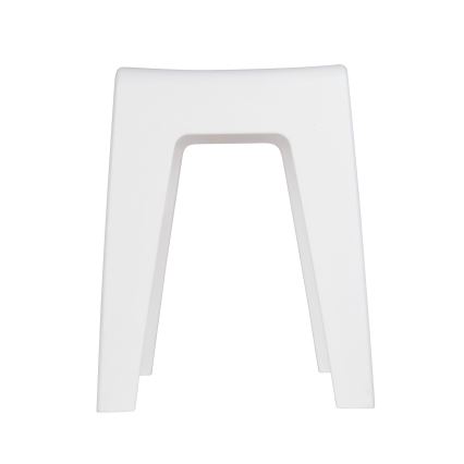 WENKO 22943100 - Sgabello KUMBA 38x47 cm bianco