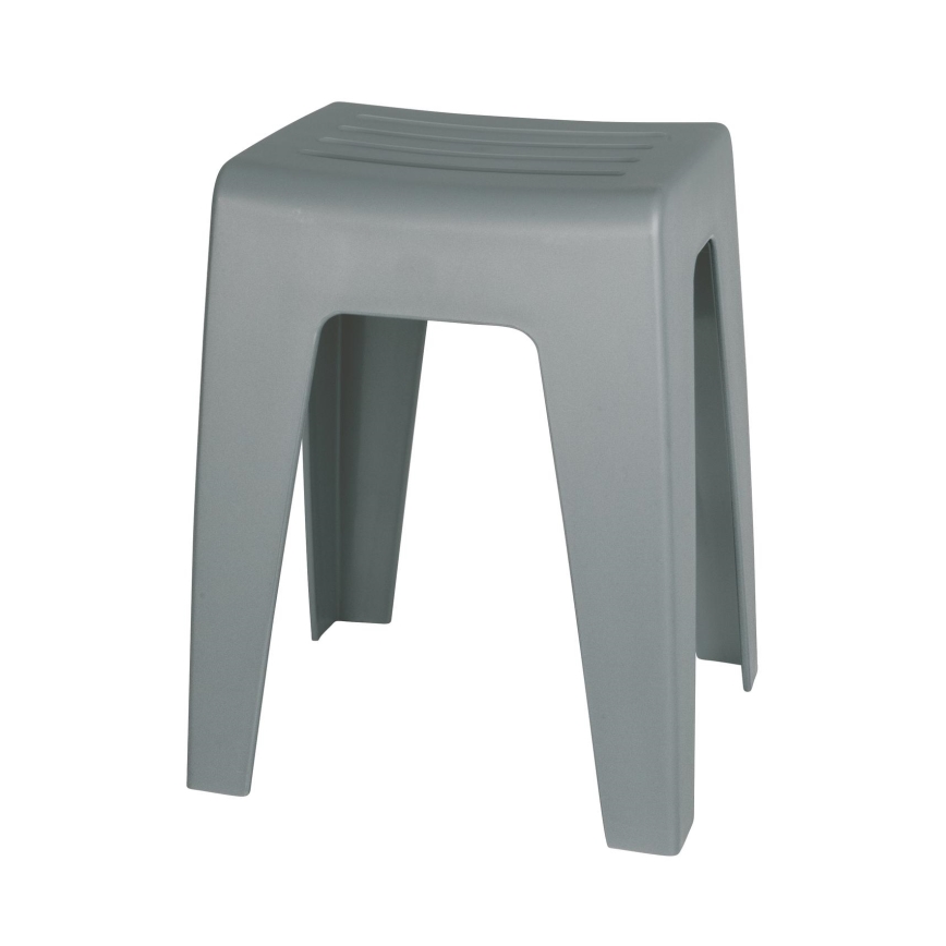 WENKO 22944100 - Sgabello KUMBA 38x47 cm grigio
