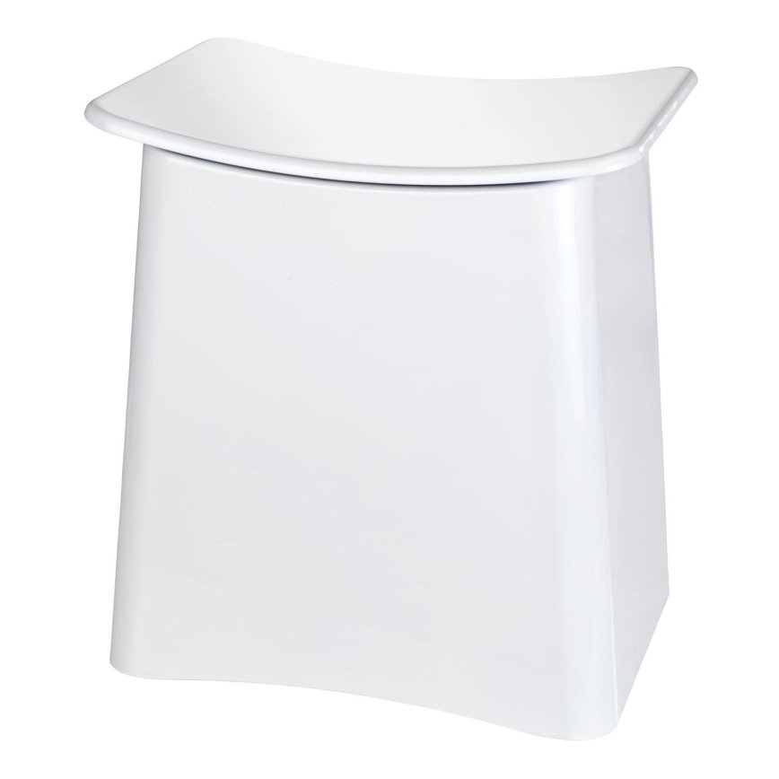WENKO 22949100 - Sgabello WING 45x48 cm bianco/nero